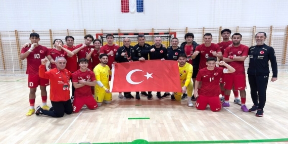 Futsal U19 Milli Takımı’ndan Tarihi Başarı