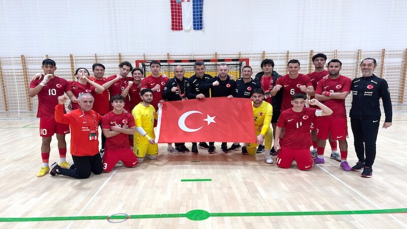 Futsal U19 Milli Takımı’ndan Tarihi Başarı
