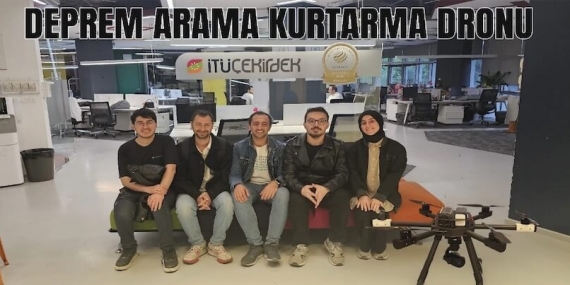 DEPRON Deprem Arama Kurtarma Dronu