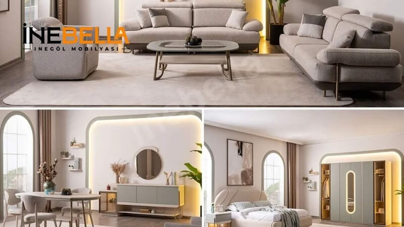 En Şık Düğün Paketi Mobilya Seçenekleri İnebella Mobilya’da